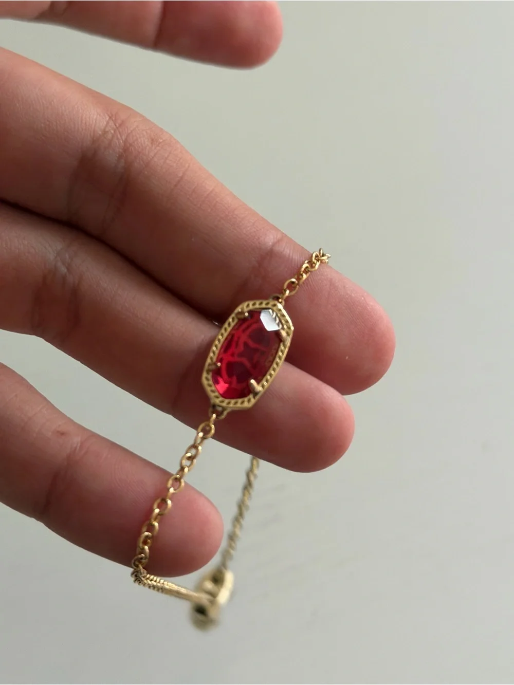 ruby kendra scott bracelet